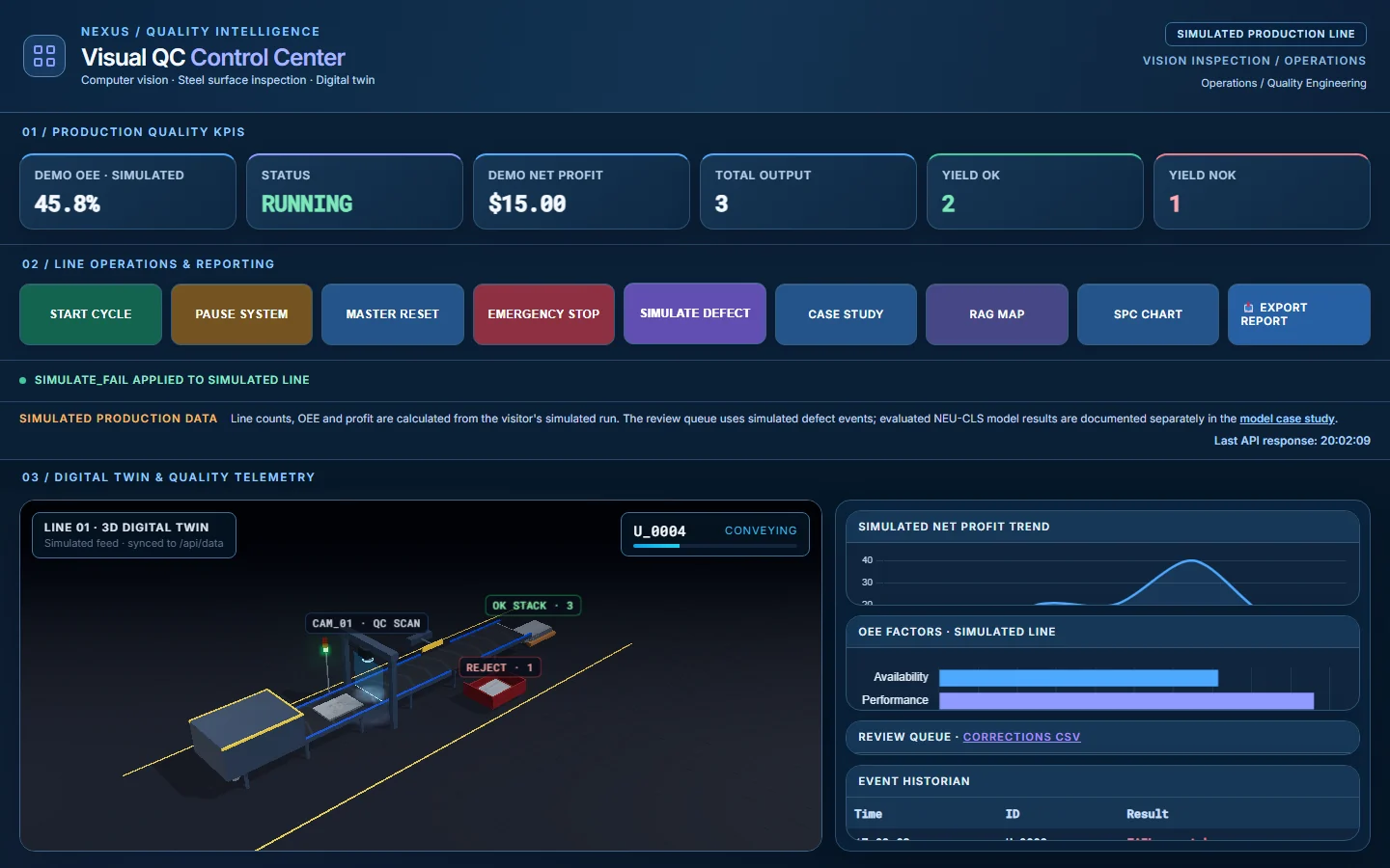 Visual QC Project: public demo captured 2026-10-14